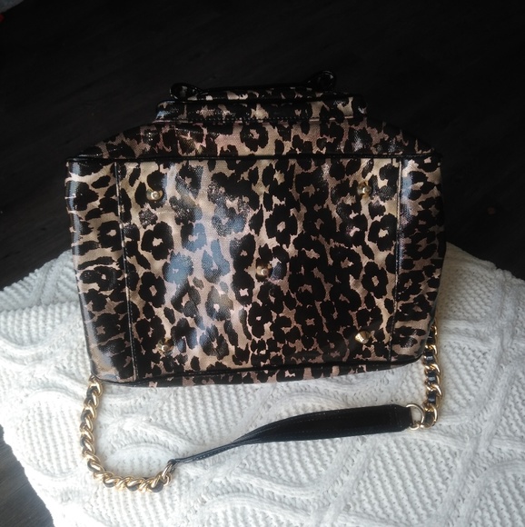 Betsey Johnson Leopard Print Handbag - Picture 3 of 8